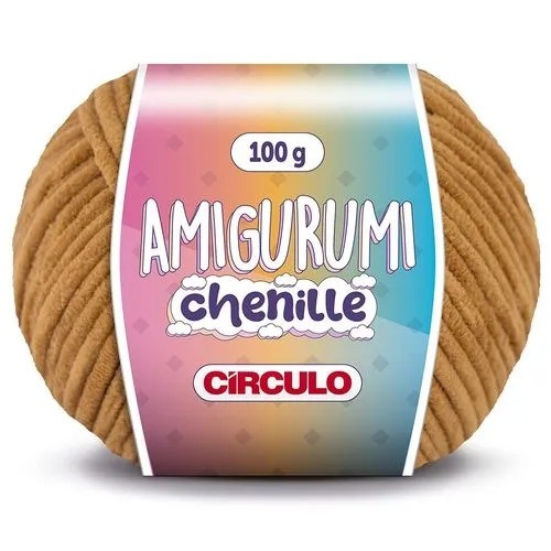 LINHA AMIGURUMI CHENILLE BEGES / MARRONS